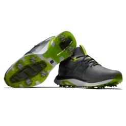 FootJoy HyperFlex Golf Shoes Grey/Lime -Pum Golf Club Shop footjoy hyperflex golf shoes grey lime 51044 pair2 itempicture