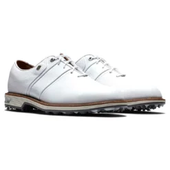 FootJoy Premiere Series Packard Golf Shoes White/White -Pum Golf Club Shop footjoy premiere series packard golf shoes white white toe pair