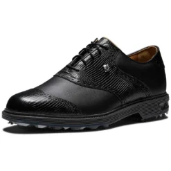 FootJoy Premiere Series Wilcox Golf Shoes Black 9 FootJoy Premiere Series Wilcox Golf Shoes Black -Pum Golf Club Shop footjoy premiere series wilcox golf shoes black 54326 front itempicture