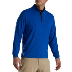 FootJoy Lightweight Solid Midlayer -Pum Golf Club Shop footjoy solid midlayer withtrim ocean itempicture