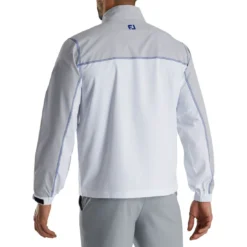 FootJoy Sport Windshirt -Pum Golf Club Shop footjoy sport windshirt white grey royal back itempicture
