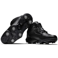 FootJoy Stormwalker Golf Boots Black -Pum Golf Club Shop footjoy stormwalker xt golf boots black 56729 combo itempicture