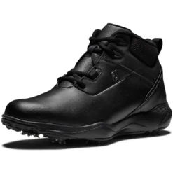 FootJoy Stormwalker Golf Boots Black -Pum Golf Club Shop footjoy stormwalker xt golf boots black 56729 front itempicture