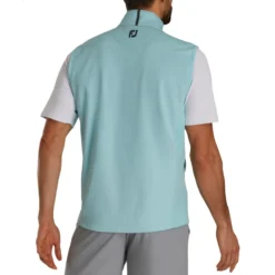 FootJoy ThermoSeries Fleece Back Vest -Pum Golf Club Shop footjoy thermoseries fleece back vest seaglass back itempicture