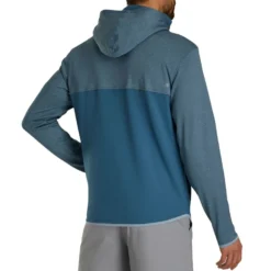 FootJoy ThermoSeries Full Zip Hoodie 8 FootJoy ThermoSeries Full Zip Hoodie -Pum Golf Club Shop footjoy thermoseries full zip hoodie slate back itempicture