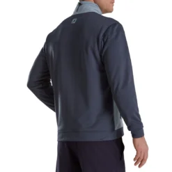 FootJoy ThermoSeries Hybrid Jacket -Pum Golf Club Shop footjoy thermoseries hybrid jacket charcoal grey back itempicture