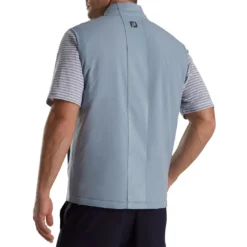 FootJoy ThermoSeries Vest -Pum Golf Club Shop footjoy thermoseries vest grey back itempicture
