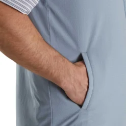 FootJoy ThermoSeries Vest -Pum Golf Club Shop footjoy thermoseries vest grey detail itempicture