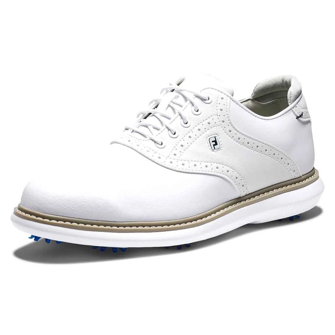 FootJoy Traditions Golf Shoes White 3 FootJoy Traditions Golf Shoes White - Image 3
