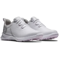 FootJoy Women's FJ Fuel Golf Shoes White/White/Pink -Pum Golf Club Shop footjoy womens fj fuel golf shoes 92373 white white pink pair itempicture
