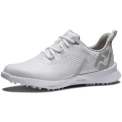 FootJoy Women's FJ Fuel Golf Shoes White/White/Pink -Pum Golf Club Shop footjoy womens fj fuel golf shoes 92373 white white pink toe itempicture