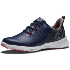FootJoy Women's FJ Fuel Golf Shoes Navy/Hot Pink -Pum Golf Club Shop footjoy womens fj fuel golf shoes 92374 navy hot pink toe itempicture