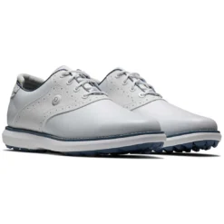 FootJoy Women's Traditions SL Golf Shoes White -Pum Golf Club Shop footjoy womens traditions sl golf shoes white 97898 pair itempicture