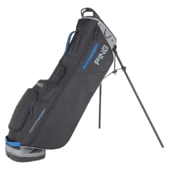 Ping 2022 Hoofer Craz-E Lite Stand Bag -Pum Golf Club Shop golf bag ping 2020 hoofer craz e lite stand bag black grey blue itempicture