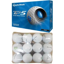 TaylorMade TP5 Logo Overrun Bagged Golf Balls