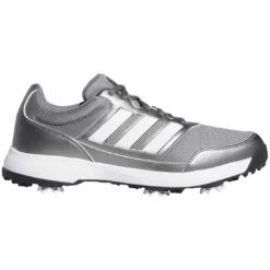 Adidas Tech Response 2.0 Golf Shoes Iron Metallic/White