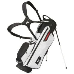 Mizuno BR-D3 Stand Bag 7 Mizuno BR-D3 Stand Bag -Pum Golf Club Shop mizuno 2022 br d3 stand bag white black itempicture