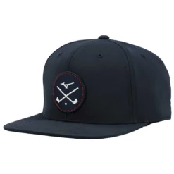 Mizuno Crossed Clubs Snapback Hat -Pum Golf Club Shop mizuno crossed clubs snapback hat navy itempicture