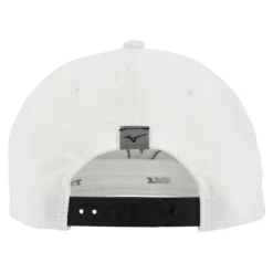 Mizuno Tour Flat Snapback Hat -Pum Golf Club Shop mizuno tour flat bill snapback hat white back itempicture
