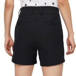 Nike Women's Dri-FIT Victory 5 Inch Shorts -Pum Golf Club Shop nike 2021 womens dri fit victory 5 inch shorts black back itempicture