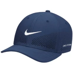 Nike Dri-FIT ADV Rise Hat -Pum Golf Club Shop nike 2023 dri fit adv rise hat midnight navy front itempicture
