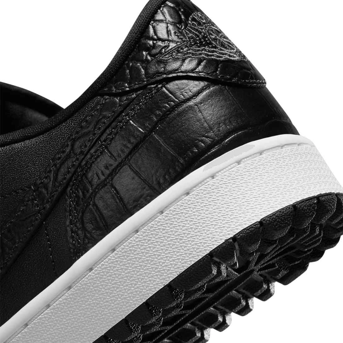 Nike Air Jordan 1 Low G Golf Shoes Black/Black 7 Nike Air Jordan 1 Low G Golf Shoes Black/Black - Image 7