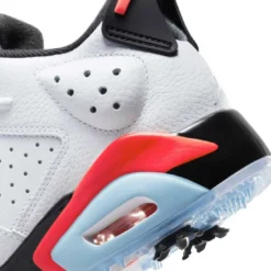 Nike Jordan Retro 6 G Golf Shoes White/Black/Infrared -Pum Golf Club Shop nike air jordan retro 6 g golf shoes white black infrared detail3 itempicture