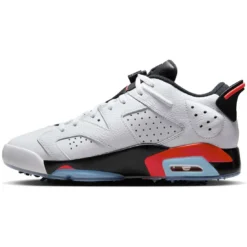 Nike Jordan Retro 6 G Golf Shoes White/Black/Infrared -Pum Golf Club Shop nike air jordan retro 6 g golf shoes white black infrared spine itempicture