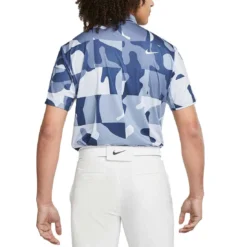 Nike Dri-FIT Tour Camo Polo -Pum Golf Club Shop nike dri fit tour camo polo blue whisper back itempicture