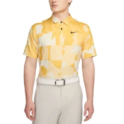 Nike Dri-FIT Tour Camo Polo -Pum Golf Club Shop nike dri fit tour camo polo coconut milk itempicture