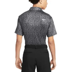 Nike Dri-FIT Tour Micro Camo Polo -Pum Golf Club Shop nike dri fit tour camo polo iron grey back itempicture