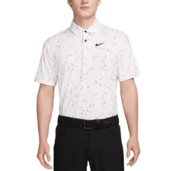 Nike Dri-FIT Tour Floral Polo -Pum Golf Club Shop nike dri fit tour floral polo white itempicture