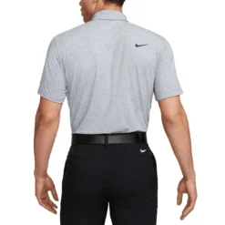 Nike Dri-FIT Tour Heather Polo -Pum Golf Club Shop nike dri fit tour heather polo midnight navy back itempicture