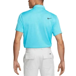 Nike Dri-FIT Tour Jacquard Polo 18 Nike Dri-FIT Tour Jacquard Polo -Pum Golf Club Shop nike dri fit tour jacquard polo baltic blue back itempicture