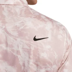 Nike Dri-FIT Tour Solar Floral Polo -Pum Golf Club Shop nike dri fit tour solar floral polo light soft pink detail itempicture