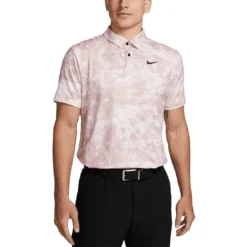 Nike Dri-FIT Tour Solar Floral Polo -Pum Golf Club Shop nike dri fit tour solar floral polo light soft pink itempicture