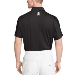 Nike Dri-FIT Tiger Woods Striped Polo -Pum Golf Club Shop nike dri fit tw striped polo black anthracite back itempicture