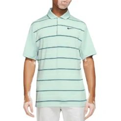 Nike Dri-FIT Tiger Woods Striped Polo -Pum Golf Club Shop nike dri fit tw striped polo jade ice itempicture