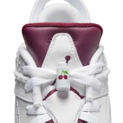 Nike Jordan Retro 6 G Golf Shoes White/Bordeaux -Pum Golf Club Shop nike jordan retro 6 g golf shoes white bordeaux detail1 itempicture