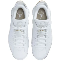 Nike Jordan Retro 6 G Golf Shoes White/Khaki -Pum Golf Club Shop nike jordan retro 6 shoes white khaki dv1376 100 top itempicture
