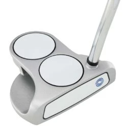 Odyssey Women's White Hot OG 2-Ball Putter -Pum Golf Club Shop odyssey 2023 womens white hot og 2 ball putter face itempicture