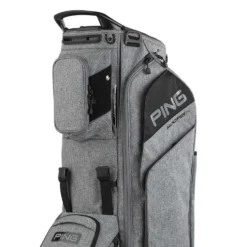 Ping Hoofer 14-Way Stand Bag -Pum Golf Club Shop ping 2023 hoofer 14 way stand bag heather grey black detail3 itempicture