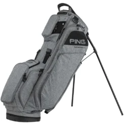 Ping Hoofer 14-Way Stand Bag -Pum Golf Club Shop ping 2023 hoofer 14 way stand bag heather grey black itempicture