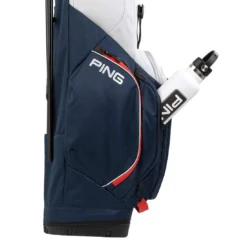 Ping Hoofer Lite Stand Bag -Pum Golf Club Shop ping 2023 hoofer lite stand bag navy platinum red detail1 itempicture