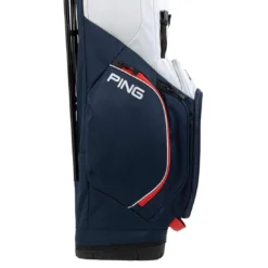 Ping Hoofer Lite Stand Bag -Pum Golf Club Shop ping 2023 hoofer lite stand bag navy platinum red detail5 itempicture