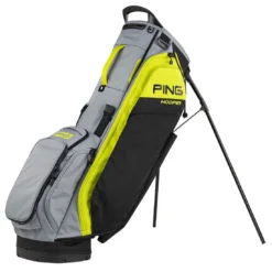 Ping Hoofer Stand Bag -Pum Golf Club Shop ping 2023 hoofer stand bag black iron neon yellow itempicture
