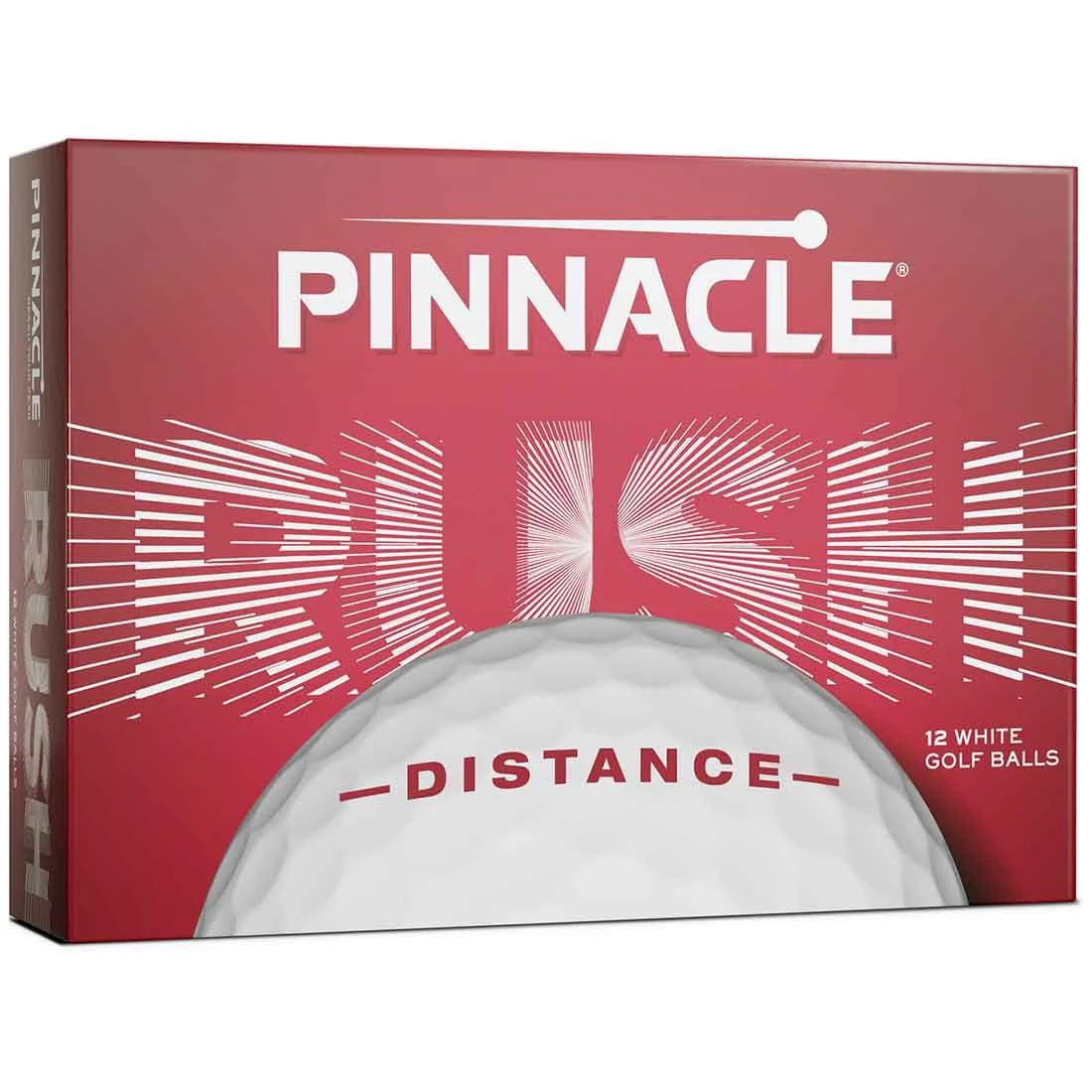 Pinnacle Rush White Personalized Golf Balls 1 Pinnacle Rush White Personalized Golf Balls