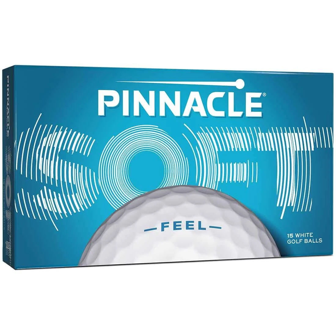 Pinnacle Soft 15-Pack White Personalized Golf Balls 1 Pinnacle Soft 15-Pack White Personalized Golf Balls