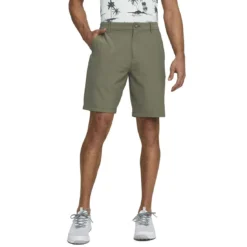 Puma 101 South 9 Inch Shorts -Pum Golf Club Shop puma 101 south 9 inch shorts dark sage itempicture