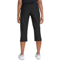 Puma Women's PWRSHAPE Capri -Pum Golf Club Shop puma 2022 womens pwrshape capri black back model itempicture